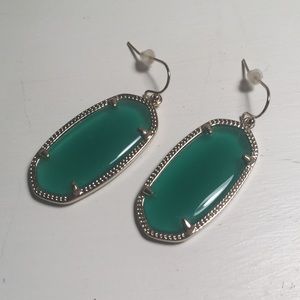 Kendra Scott Danielle Earrings in Green